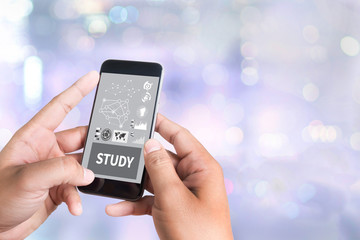 STUDY Student Studying Hard and Students Studying Learning Educa