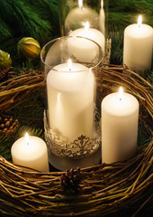 Christmas candles