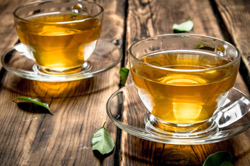 fragrant tea leaves.
