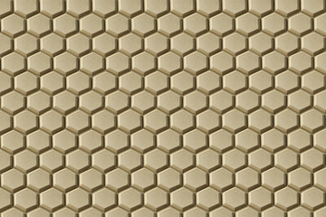 pattern of honeycomb-texture rubber floor mats for anti-slip purpose