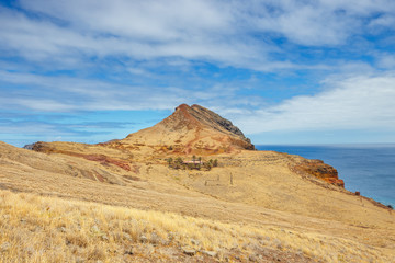 cliffs at Ponta de Sao Lourenco, Madeira, Portugal
