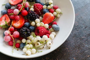 frozen berries