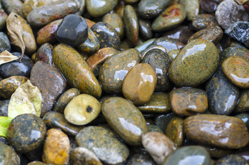 Small rocks closeup