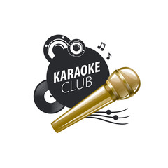 vector logo karaoke