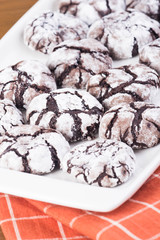 chocolate crinkles