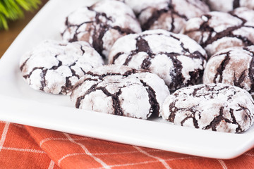 chocolate crinkles