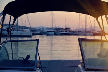 Fototapeta premium Aegina Greece yacht holidays travel destination
