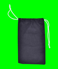 Black Bags White Rope Fabric green screen