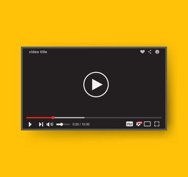  video player interface