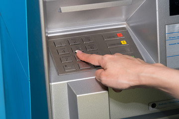 Press ATM EPP keyboard
