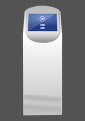 Promotional Interactive Information Kiosk Terminal Stand Touch Screen Display, for indoor and outdoor use