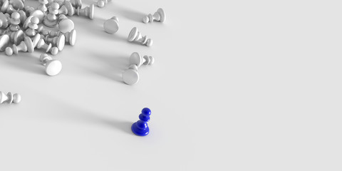 Chess game leadership and competition