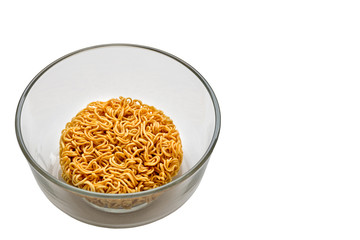 Noodles in bowl