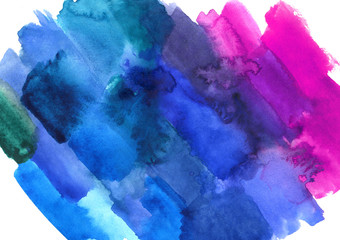 Abstract watercolor colorful texture background.