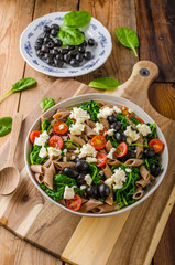 Greek salad with olives