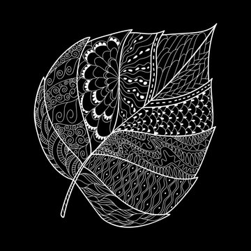 Leaf doodle