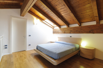 Attic bedroom