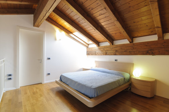 Attic bedroom