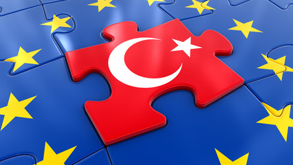 Turkey Jigsaw as part of EU 