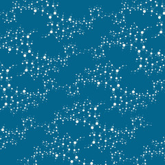 Fototapeta premium Structure molecule and communication Dna, atom, neurons. Science concept for your design. Connected lines with dots. Medical, technology, chemistry, science background. Vector illustration.