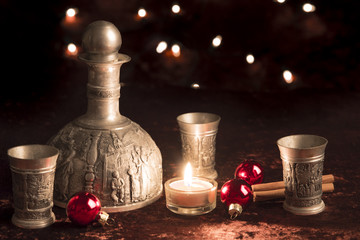 Weinbecher zu Weihnacht

