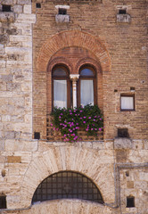 Fototapeta na wymiar Italia,Toscana,il paese di San Gimignano