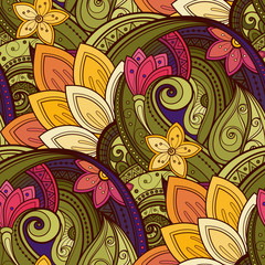 Vector Seamless Floral Pattern