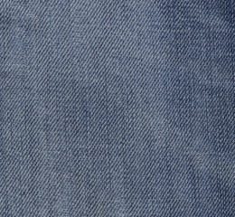 Close up of Blue Jeans Fabric