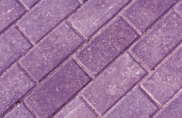 Close-up of color pavement cobble stones.