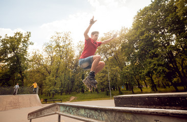 Roller skating