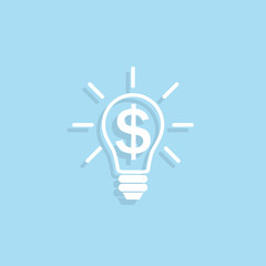 the idea of the dollar  icon