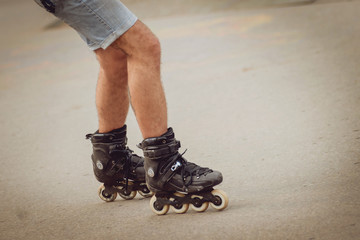 Roller skating