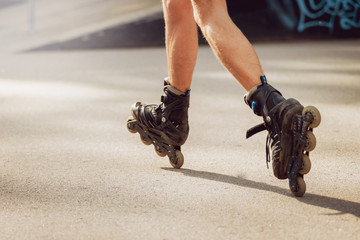 Roller skating