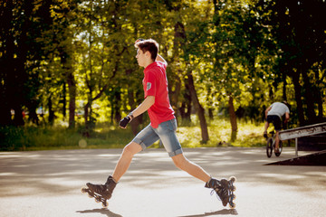 Roller skating
