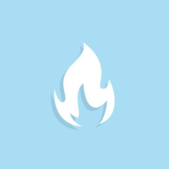 fire in hand  icon