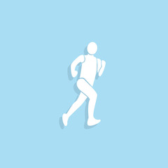 man running  icon