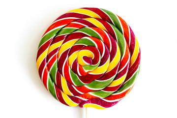 Fototapeta na wymiar Lollipop isolated on a white background