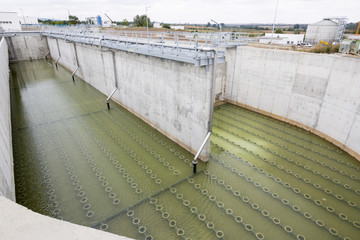 Wastewater treatment plant Water tank