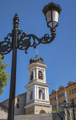 Fototapeta na wymiar st. The virgin Mary church Plovdiv
