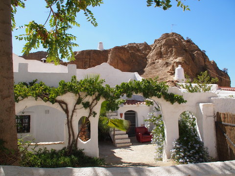 Guadix cave house, Andalusia