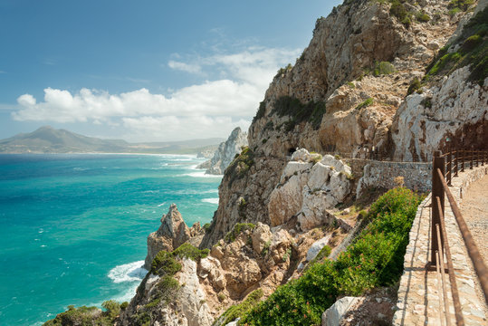 View from the old mine of Buggerru, Galleria Henry, Sardegna