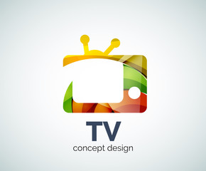 TV logo template