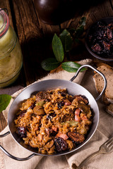 Old Polish traditional bigos