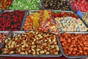 Sweets at the market