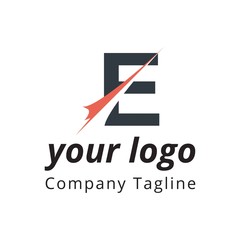 Initial E Logo