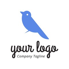 Naklejka premium Bird Logo