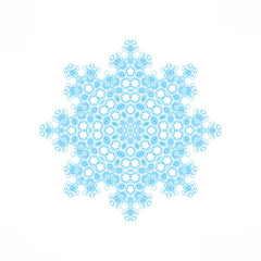 Abstract blue pattern