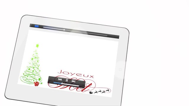 joyeux noel tablette