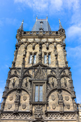 Fototapeta na wymiar The Powder Tower, Prague 