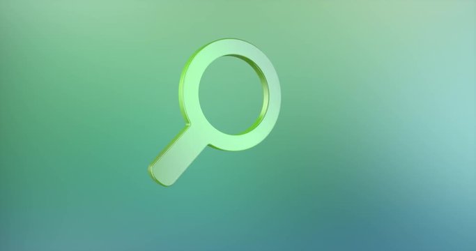 Search Color 3d Icon 

